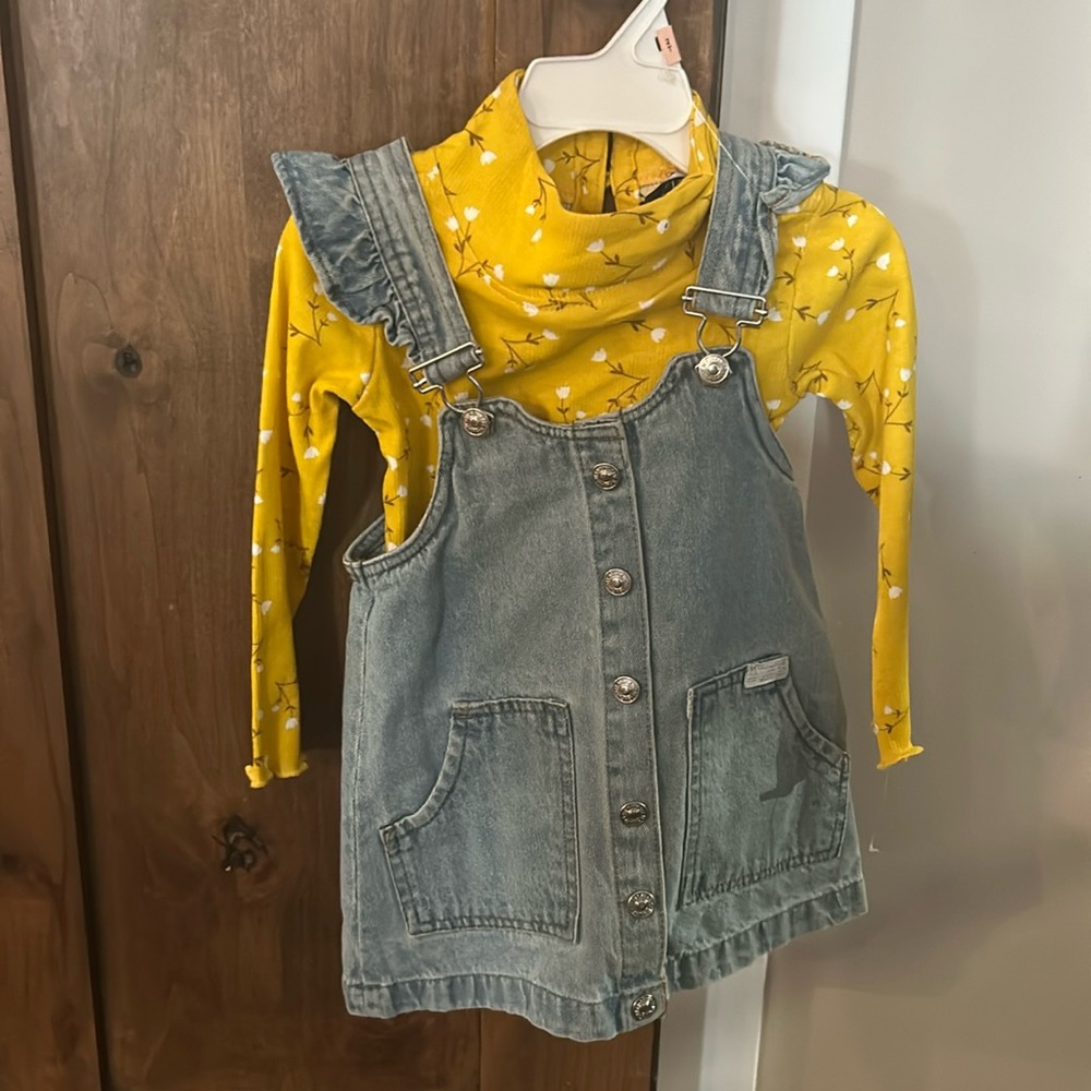 7 for all mankind toddler bib dress